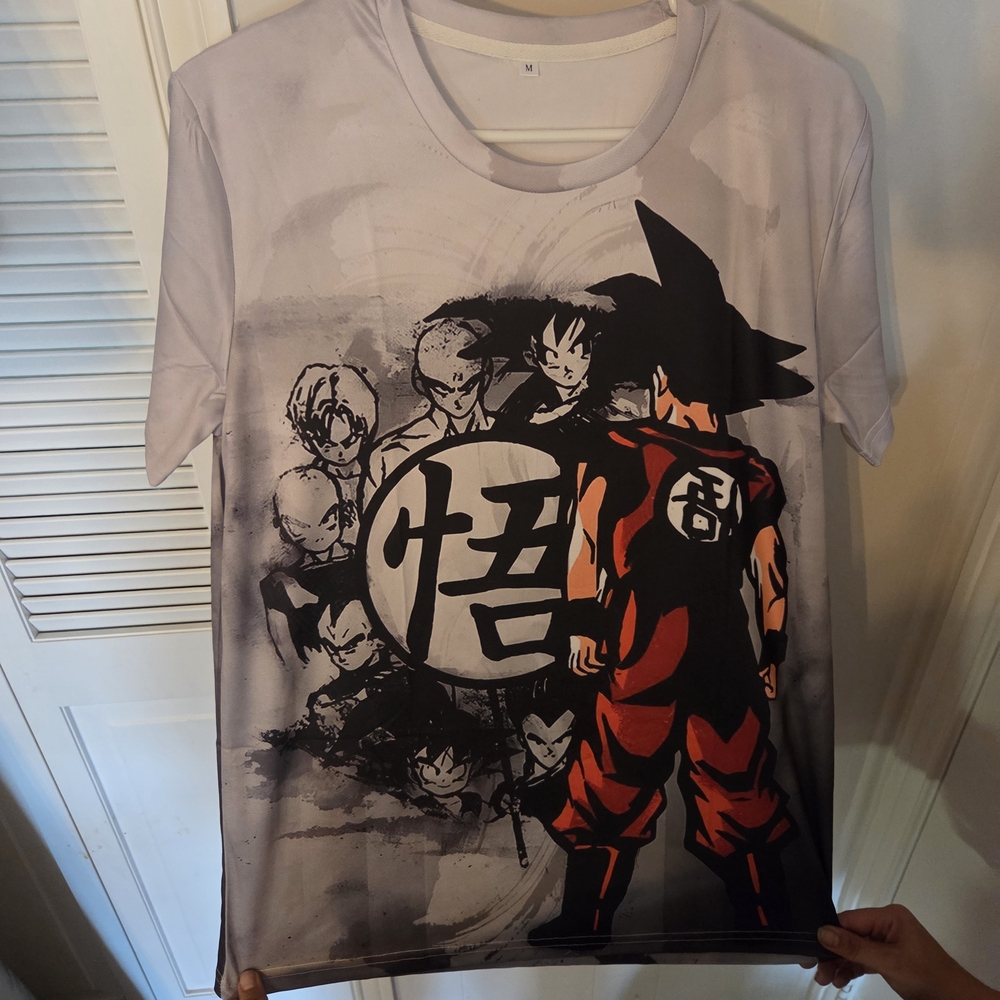Dragon Ball Z Graphic Kids T-Shirt - Gray